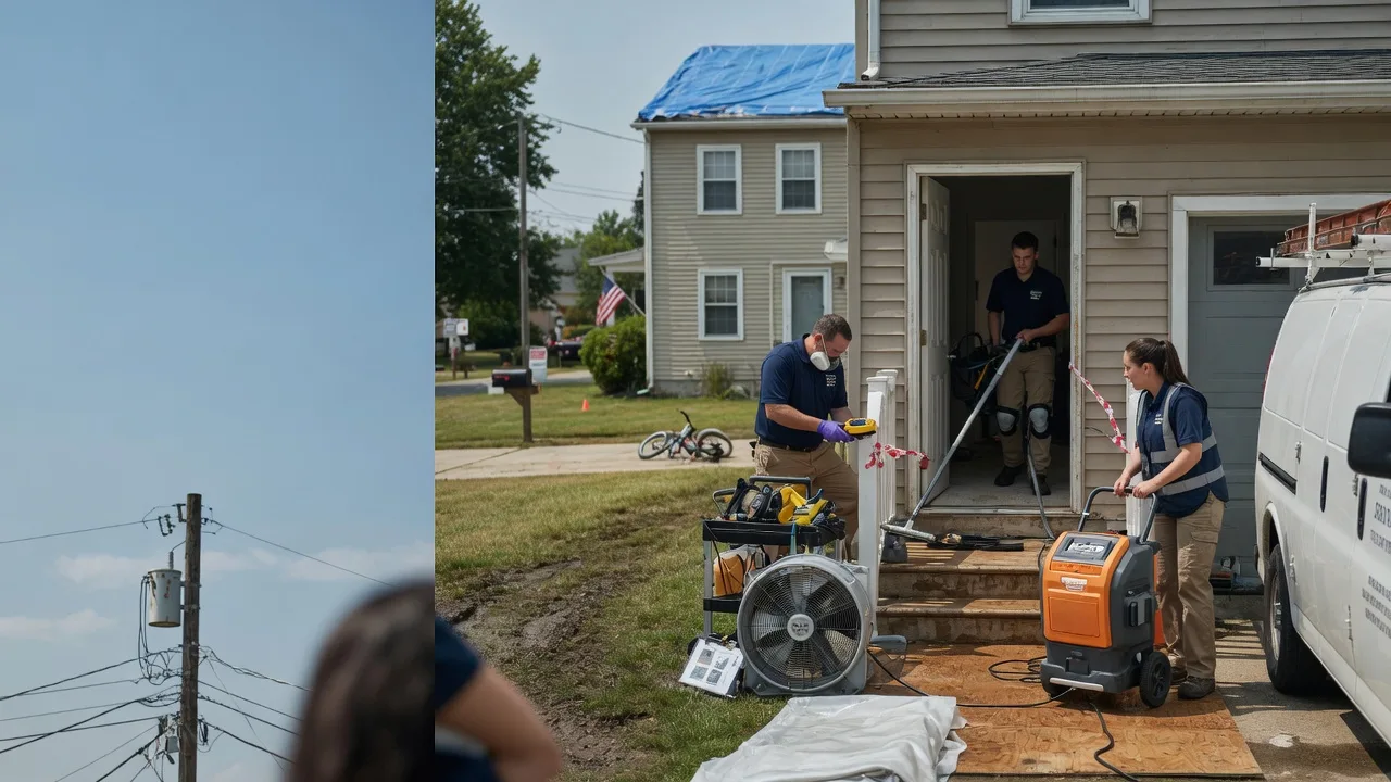 Water Damage Repair in New Bedford, IL near me
